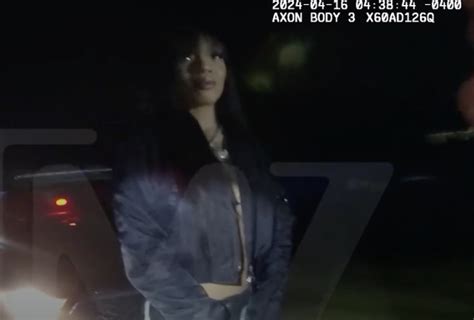 Watch Wild Bodycam Footage Of The Moment Rapper Glorillas Boob Slipped