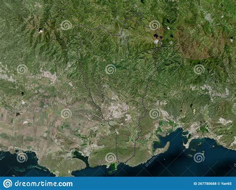 Yauco Puerto Rico High Res Satellite No Legend Stock Illustration