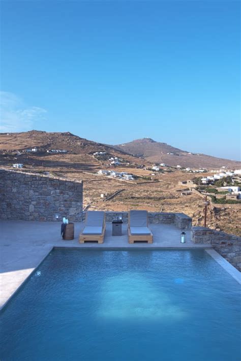 Our Villas And Suites Mykonos Rocks Luxury Villas All Around Mykonos