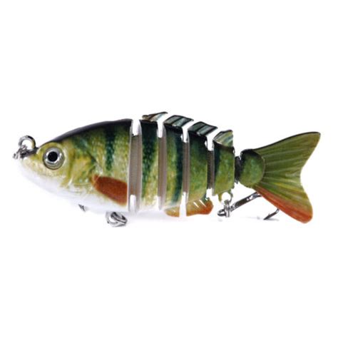 10pcs Multi Jointed Fishing Lures Lot 13g Wobblers Swimbait Hard Bait