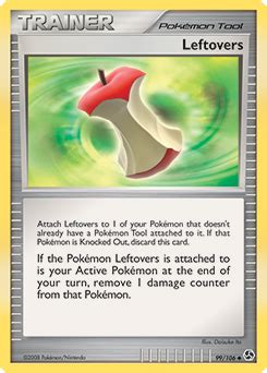 Leftovers Diamond PearlGreat Encounters TCG Card Database