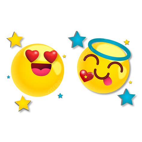 Coeur Damour Emoji Avec Fond Transparent PNG Emoji Coeur Damour