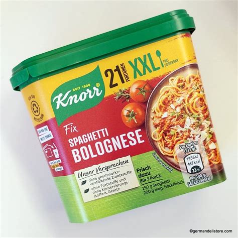 Knorr Fix For Spaghetti Bolognese Portions Xxl Pack Knorr