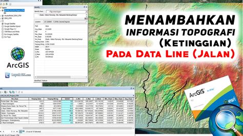 Menambahkan Informasi Topografi Ketinggian Pada Data Jalan Lapak Gis