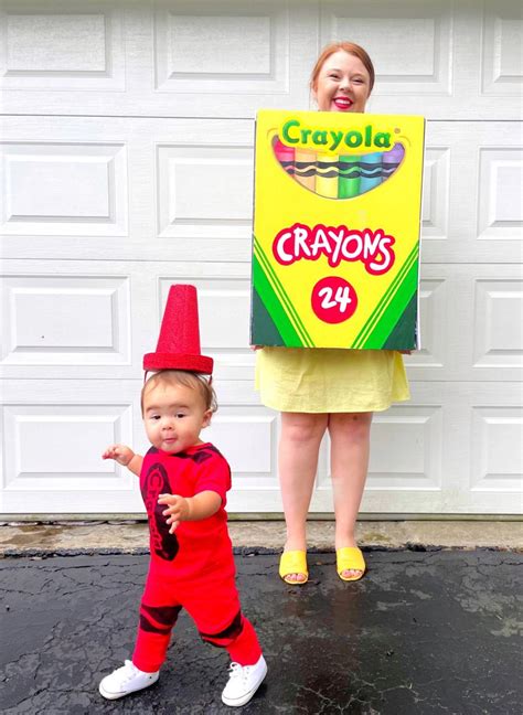 Crayon Box And Crayon Costume Auburn Artisan In 2022 Crayon Box