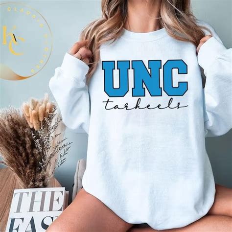 Unc Tar Heels Logo Etsy