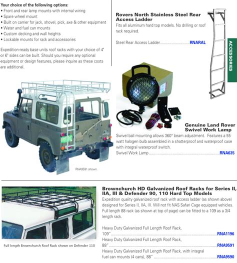 Land Rover Series Ii Iia Iii Roof Racks Rovers North Land Rover