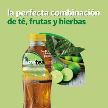 Té Negro Fuze Tea Sabor Limón 12 pzas de 600 ml c u a precio de socio