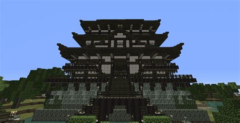 Minecraft Japanese Castle Blueprints