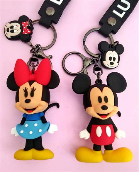 Mickey y Minnie Llavero Tienda Malepa Diseños