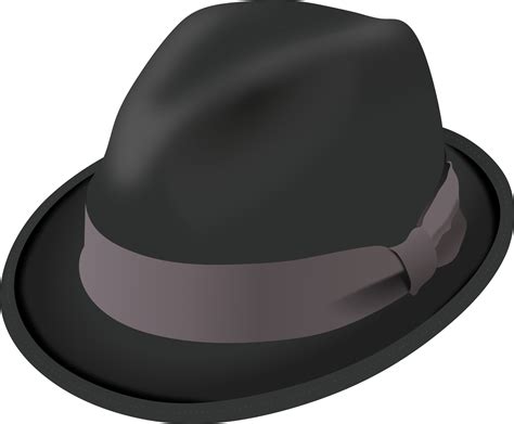 Clipart - Trilby hat