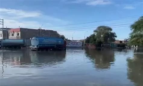 Fuertes Lluvias Causan Inundaciones En Piura Canal N