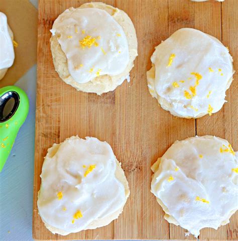 Frosted Lemon Cookies Lou Lou Girls