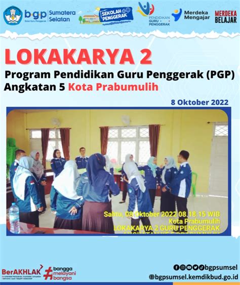 Lokakarya Program Guru Penggerak Angkatan Tahun Kota