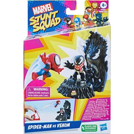 Hasbro Marvel Stunt Squad Spider Man Vs Venom Spielset Duo Shop De