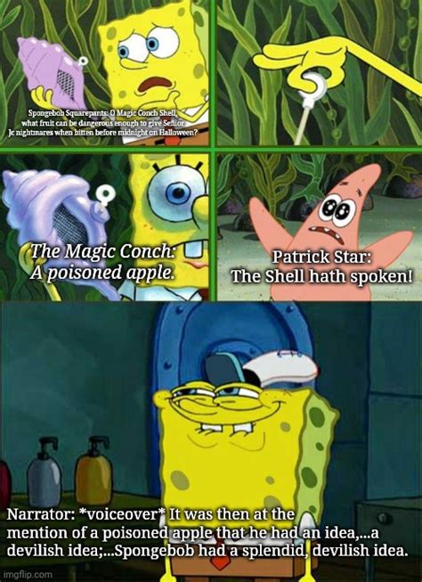 Patrick Star The Shell Hath Spoken Imgflip