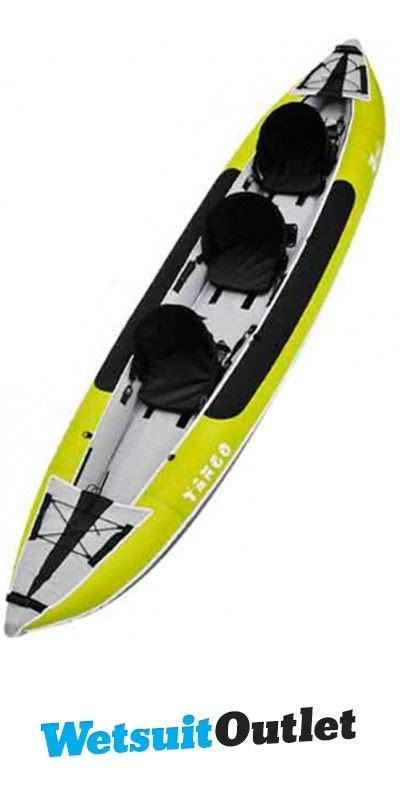 Z Pro Tango 3 Man Inflatable Kayak Ta300 Green Kayak Only For Sale