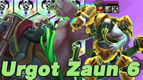 Urgot Zaun 6 TFT Set 9 YouTube