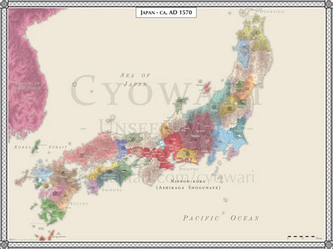 Sengoku Jidai Map