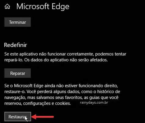 Limpar Hist Rico Do Edge Ou Resetar Navegador Microsoft Edge