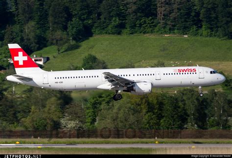 Hb Iod Airbus A321 111 Swiss Alexander Nieder Jetphotos