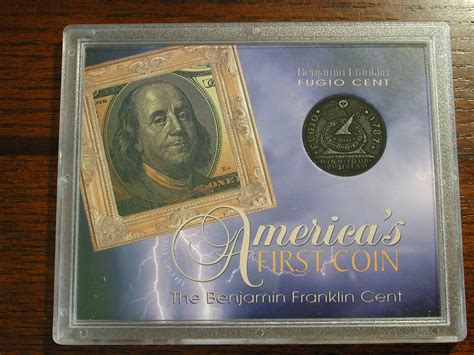 Americas First Coin The Benjamin Franklin Cent Example NICE For Sale