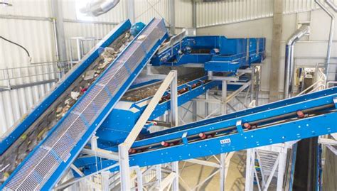 Belt Conveyor For Recycling And Bulk Handling Industry Bezner