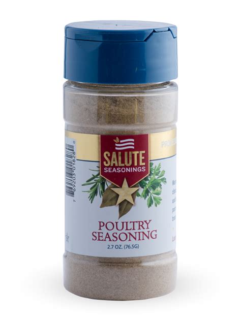 Poultry Seasoning Salute Seasonings