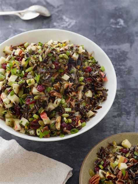 Wild Rice Salad With Cranberries Pecans And Pepitas Once Upon A Chef