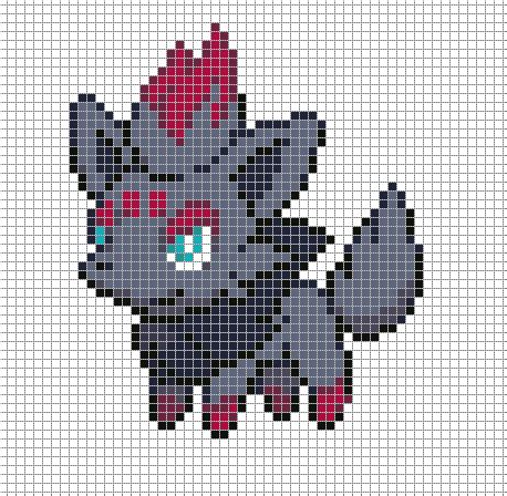 Zorua By Electryonemoongoddes On Deviantart Pokemon Chart Pixel