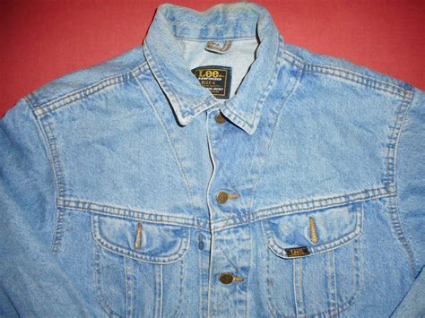 Lee Riders 1970s Sanforized Mens Light Blue Vintag Gem