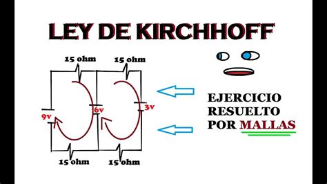 Ejercicio De Mallas De Kirchhoff Youtube