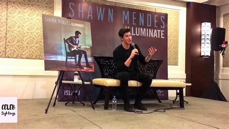 Shawn Mendes In Manila Part 2 Interview Press Conference For His