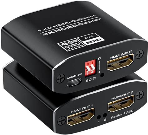 Amazon Wiistar Hdmi Splitter In Out K Hdmi Splitter For Dual