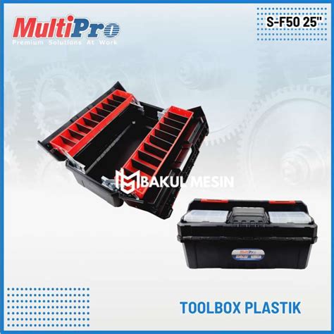 Promo MULTIPRO S F50 TOOLBOX TOOL BOX PLASTIK 25INCH KOTAK ALAT