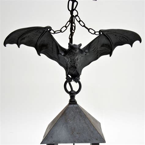 Antique French Cast Iron Bat Lantern Marylebone Antiques