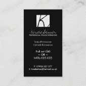 Professional Eyelash Extensions Business Cards Zazzle