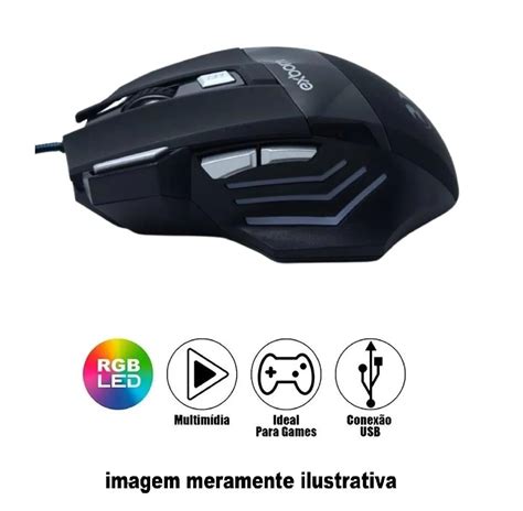 Somos Importador e distribuidor de Mouse Para Jogo 7 Botões Gamer Rgb