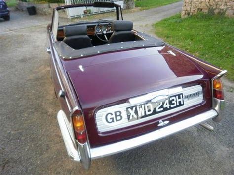 1970 Triumph Vitesse Mk 2 2 Litre Convertible Sold Car And Classic