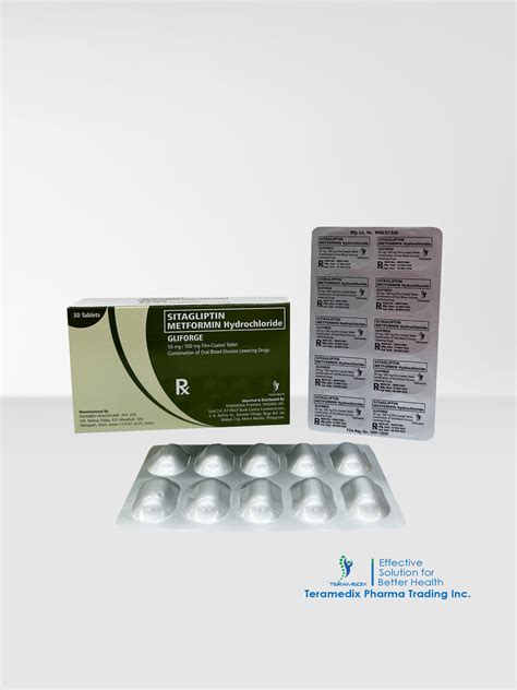 Sitagliptin + Metformin Hydrochloride – teramedix