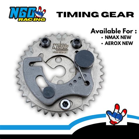 Jual Timing Gear Gigi Sentrik Gir Sintrik Geser NGO Racing YAMAHA NMAX