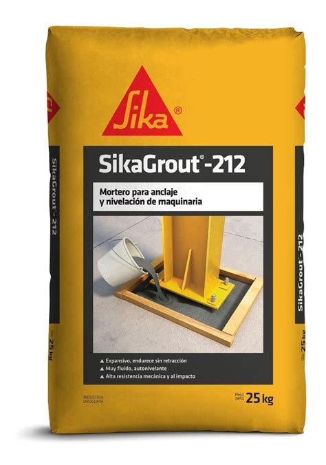 Sika Grout Mortero Expansivo Autonivelante Anclajes K