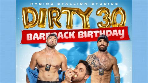 TW Pornstars GayVN Twitter Raging Stallion Releases Dirty 30