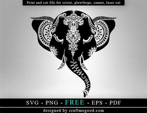 Elephant Mandalas Svg Free Free SVG Cut Files