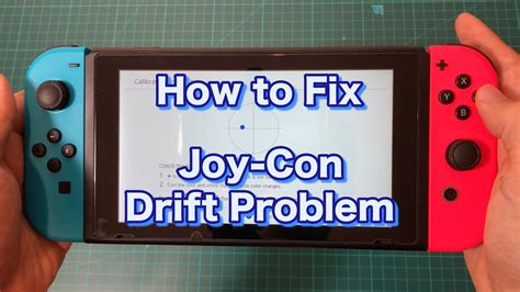 How To Fix The Nintendo Switch Joy Con Drift Problem Youtube