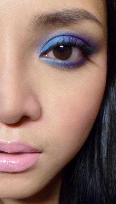 The Makeup Box: Butterfly: Strong purple and blue winged smoky eye (88 ...