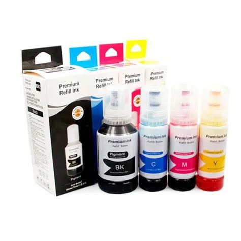 Kit De Tintas Genericas Refill Ink Para Epson Para Sistemas Tinta