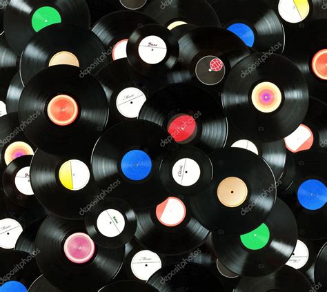 Vinyl Records Background Stock Photo By ©dingalt 9052735