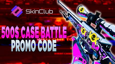 SKİNCLUB 500 CASE BATTLE SKİNCLUB PROMO CODE 2022 skinclub case