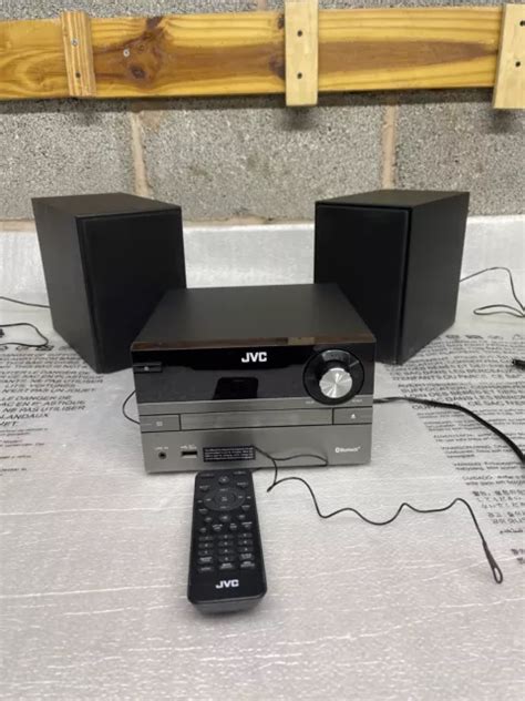 Jvc Ux D321b Wireless Dab Micro Hi Fi System Gun Metal £4499 Picclick Uk